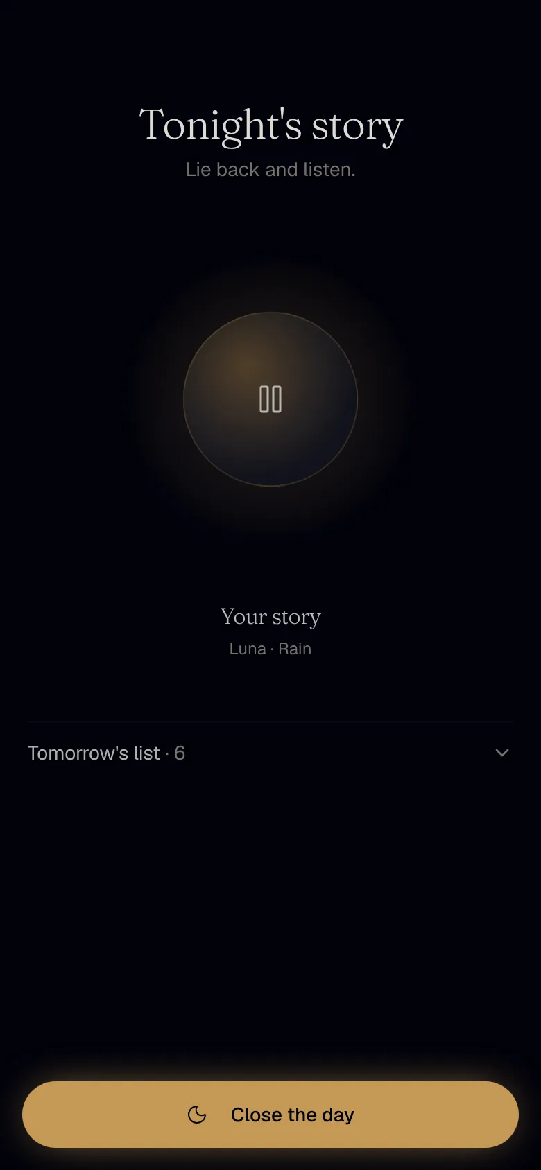Listen to tonight's story